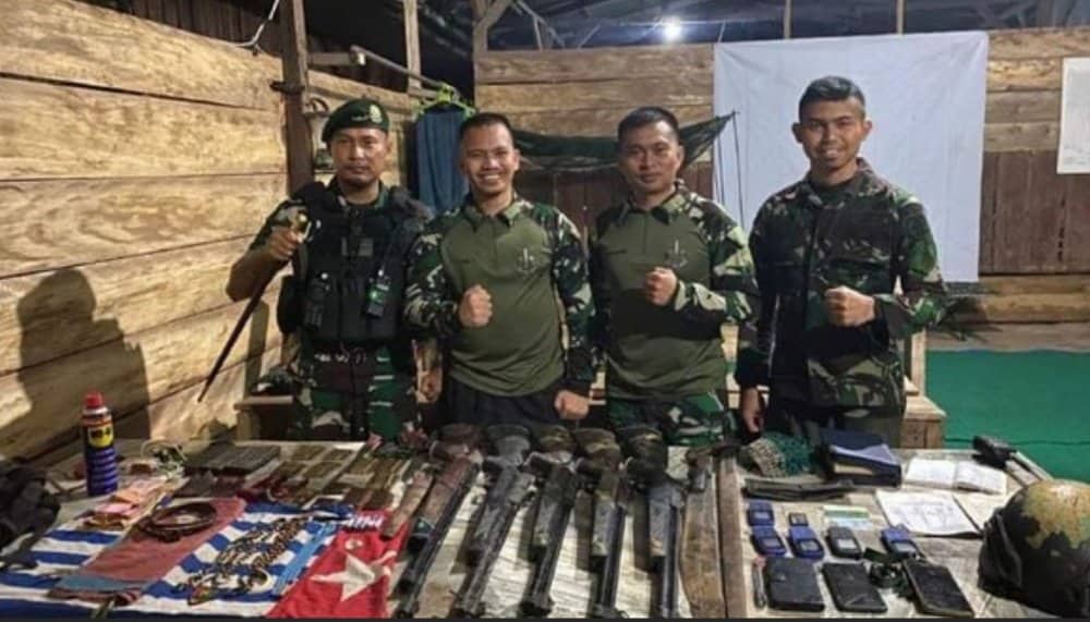 Ilustrasi berita Papua: Gerebek Markas Egianus Kogoya di Nduga, TNI Tewaskan 3 Orang Anggota KKB Papua