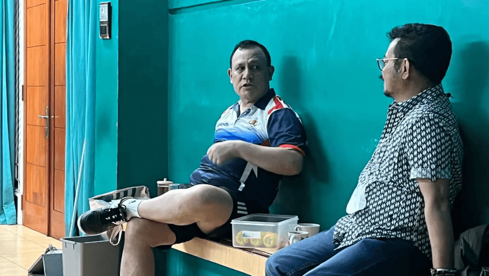 Beredar foto ketua KPK Firli Bahuri Bertemi dengan Menteri Pertanian Syahrul Yasin Limpo