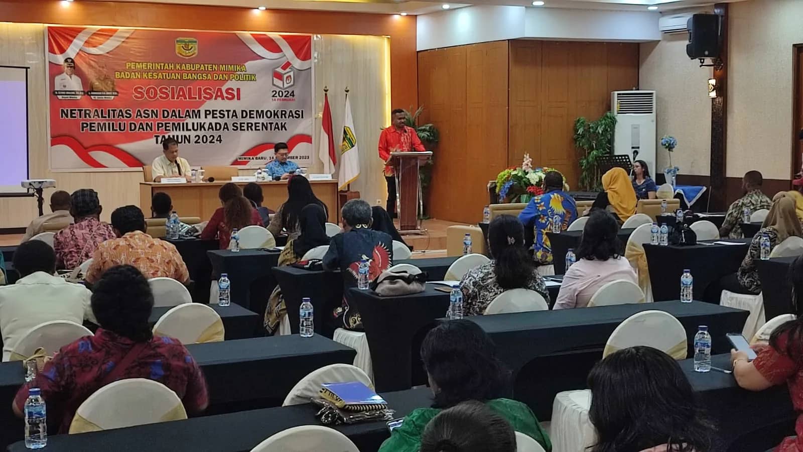 Ilustrasi berita Mimika: Pelanggaran Sering Tidak Disengaja, ASN Pemda Mimika Dapat Sosialisasi Netralitas Pemilu 2024