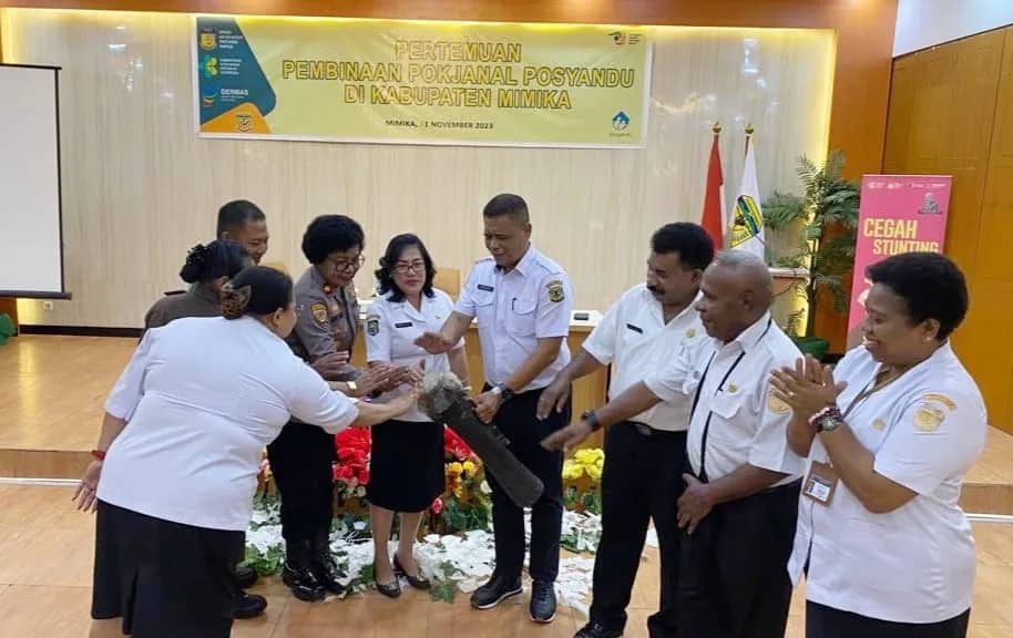 Ilustrasi berita Mimika: Buka Pertemuan Pembinaan Pokjanal di Kabupaten Mimika, Hendriete Ingatkan Pentingnya Peran Posyandu