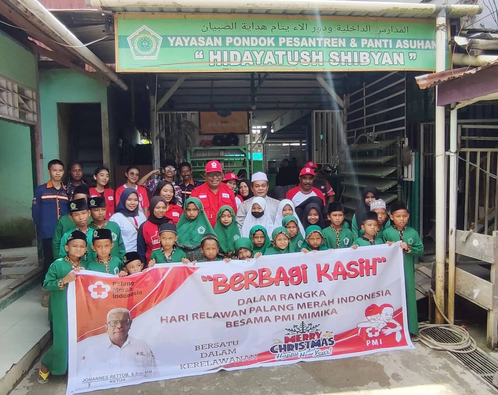 Ilustrasi berita Mimika: Peringati Hari Relawan, PMI Mimika Berbagi Kasih di Empat Panti Asuhan