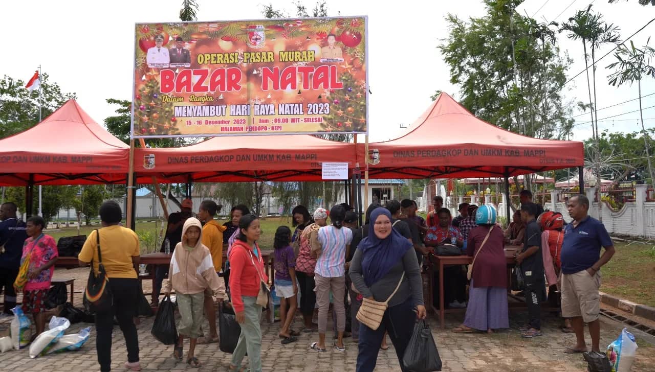 Ilustrasi berita Papua: Jelang Perayaan Nataru, Pemkab Mappi Gelar Operasi Pasar Murah