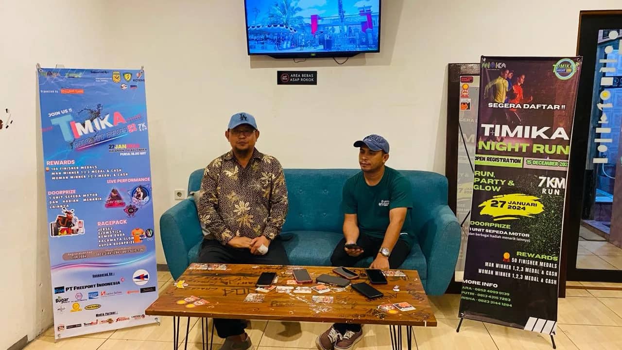 Ilustrasi berita Mimika: Pendaftar Lomba 'Timika Night Run' Lebihi Target, Sejumlah Warga Negara Asing Ikut Ambil Bagian