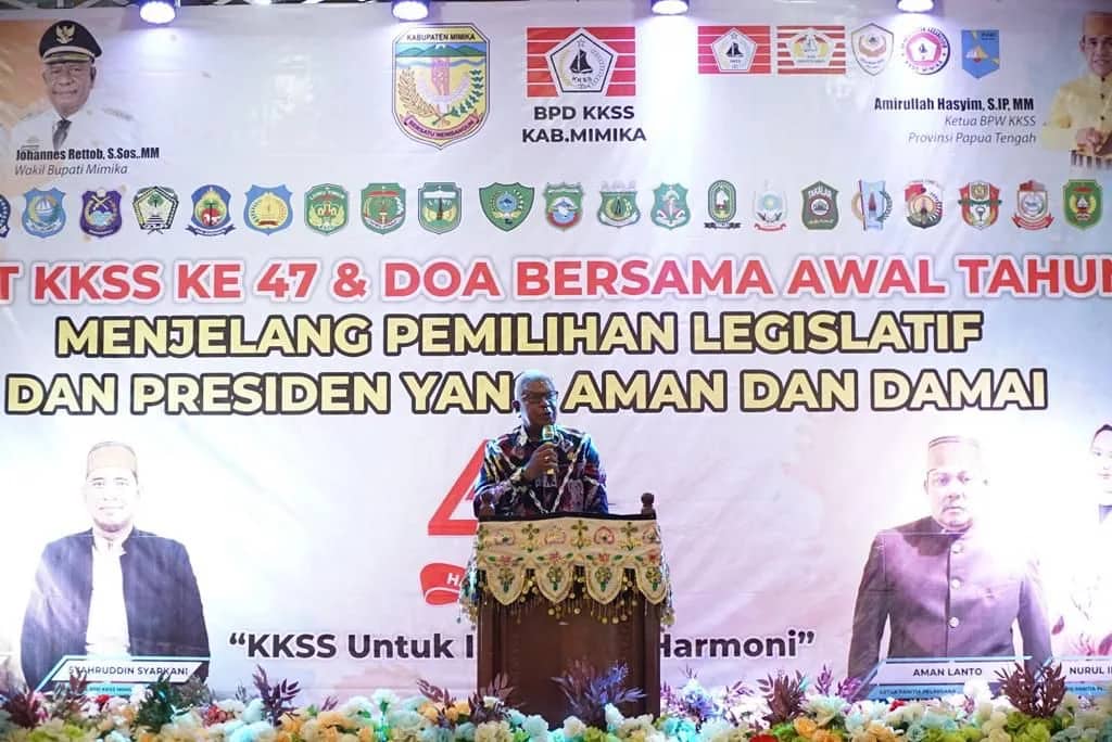 Ilustrasi berita Mimika: Hadiri HUT ke-47, Wakil Bupati Mimika : Saya Berharap KKSS Terus Beri Kontribusi Bangun Daerah Ini