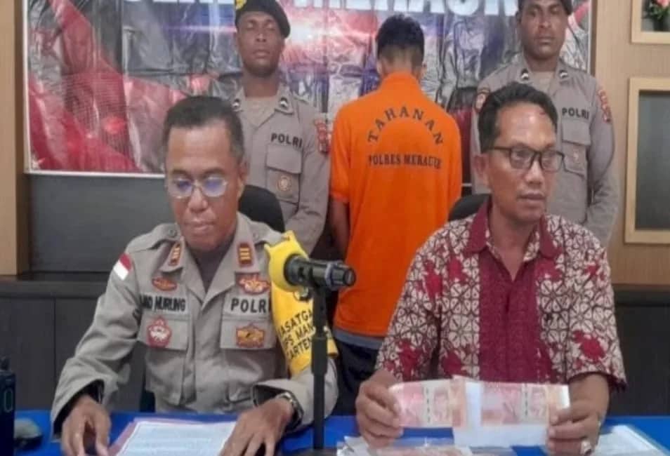 Ilustrasi berita Papua: Produksi dan Edarkan Uang Palsu Pecahan Rp 100 Ribu, Oknum Mahasiswa di Merauke Tarancam 15 Tahun Penjara