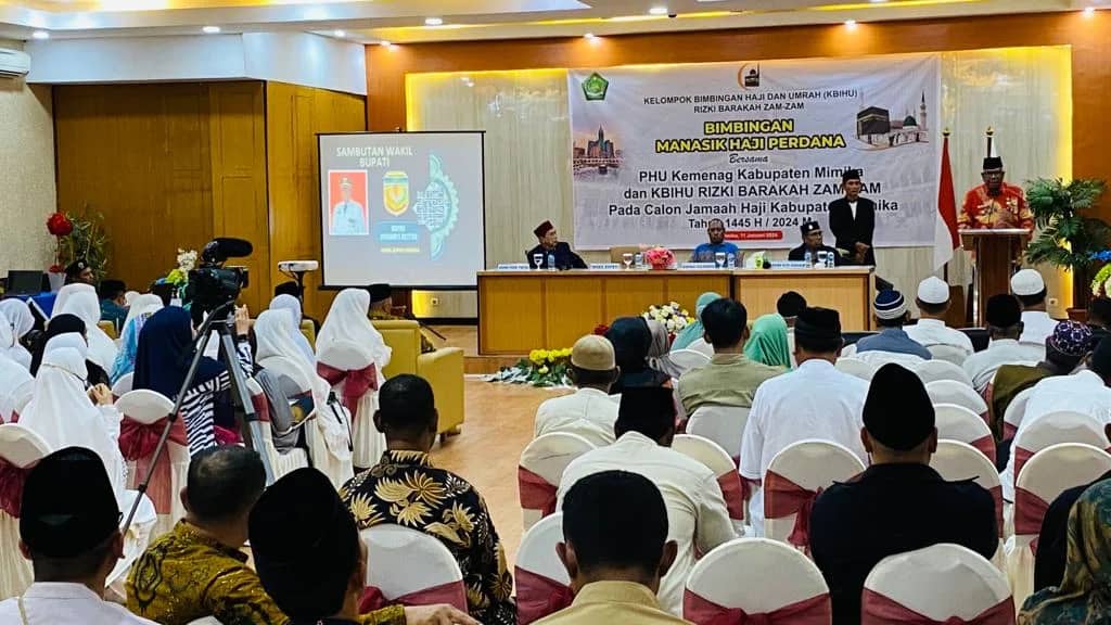 Ilustrasi berita Mimika: Wakil Bupati Mimika Buka Manasik Haji Perdana Untuk Jamaah Haji Tahun 2024, Berikut Harapannya