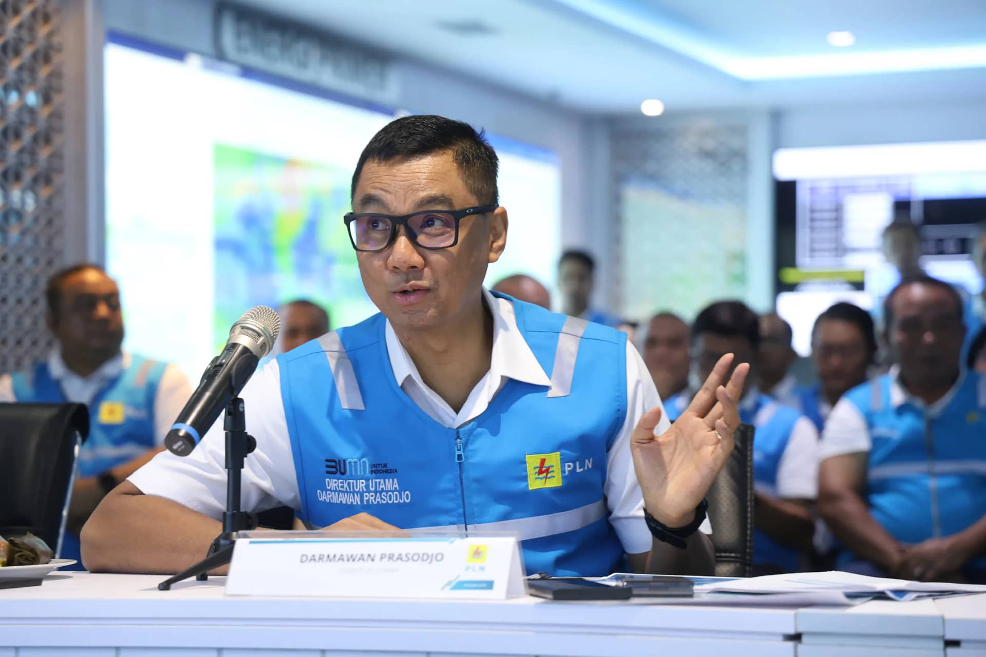Ilustrasi berita Nasional: Dirut PLN Pimpin Langsung Pengamanan Pasokan Listrik dari Posko Nasional Siaga Pemilu PLN