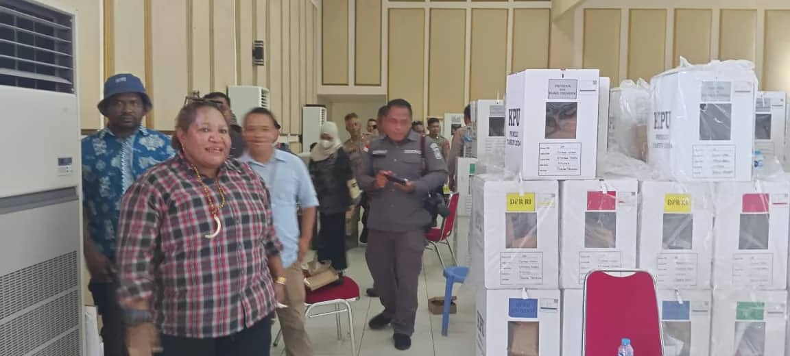 Ilustrasi berita Mimika: Ketua KPU Provinsi Papua Tengah Tinjau Pleno Rekapitulasi Suara di Kabupaten Mimika