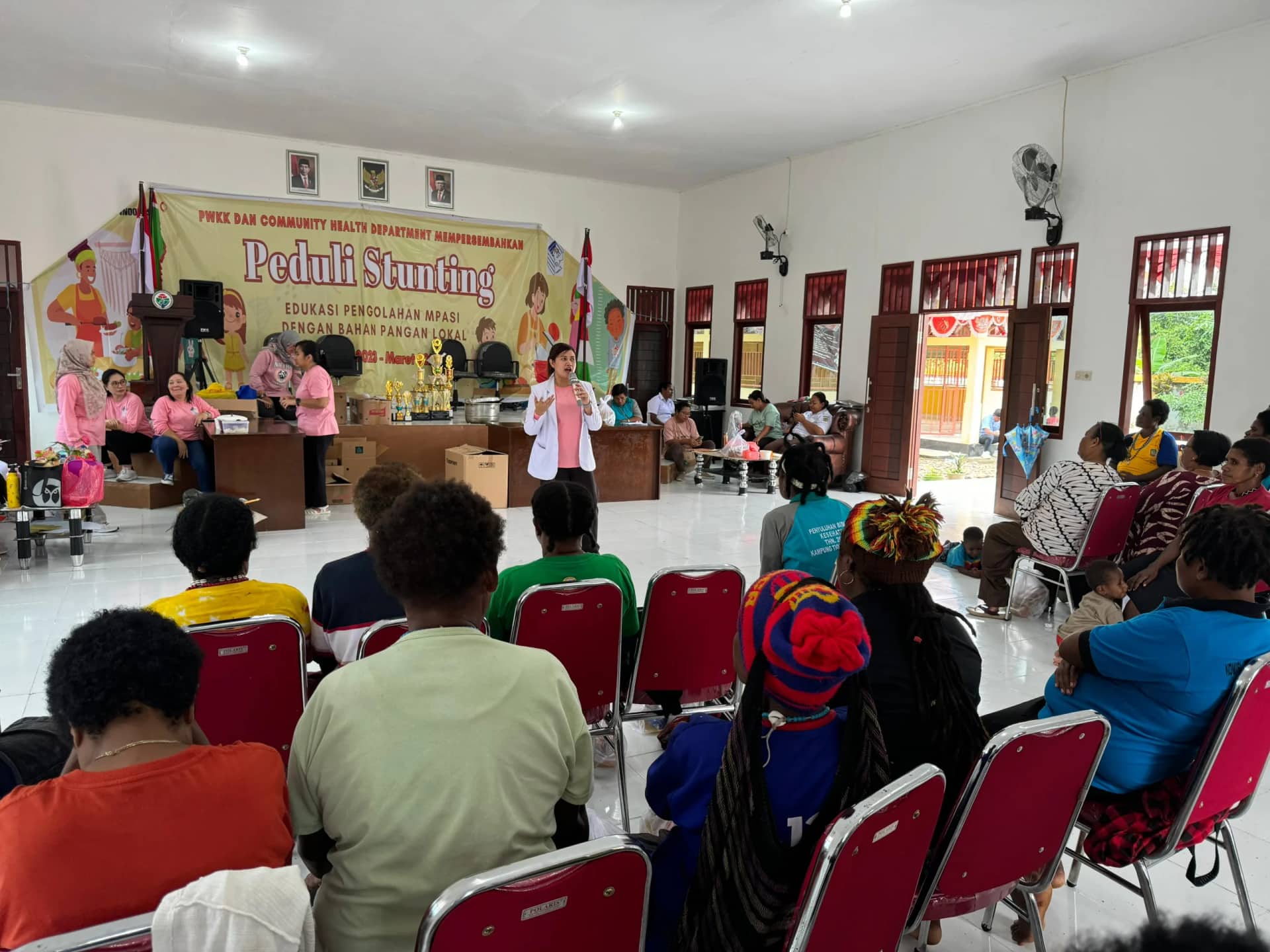 Ilustrasi berita Mimika: Freeport dan PWKK Gelar Pelatihan Cegah Stunting Selama 6 Bulan di Kampung Tioka Kencana