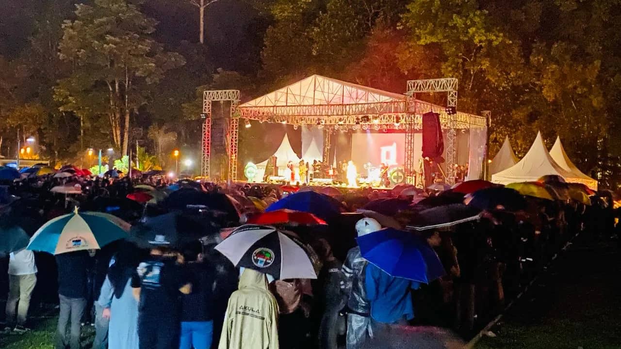 Ilustrasi berita Mimika: Konser Kotak Tutup BK3N PTFI di Kuala Kencana