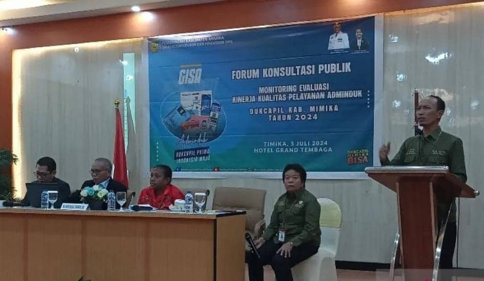 Ilustrasi berita Mimika: Maksimalkan Layanan Adminduk, Disdukcapil Mimika Jaring Aspirasi Publik