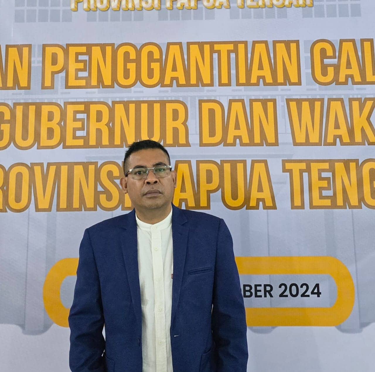 Ilustrasi berita Mimika: Indra Ebang Ola: Koalisi Parpol Pengusung JWW Daftarkan Agustinus Anggaibak Gantikan Almarhum Ausilius You
