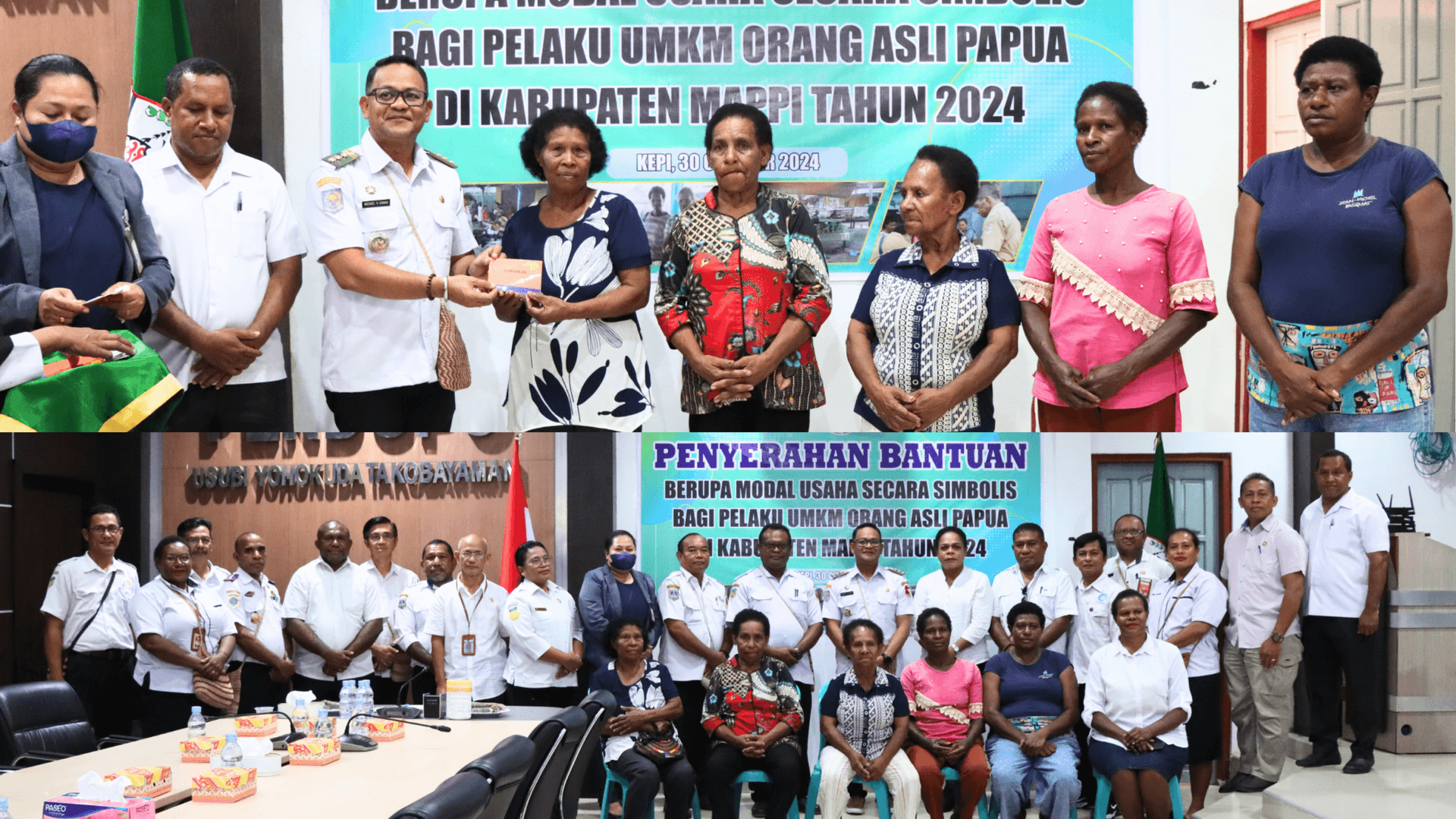 Ilustrasi berita Papua: Pemkab Mappi Serahkan Bantuan Stimulan Bagi Pelaku UMKM Asli Papua