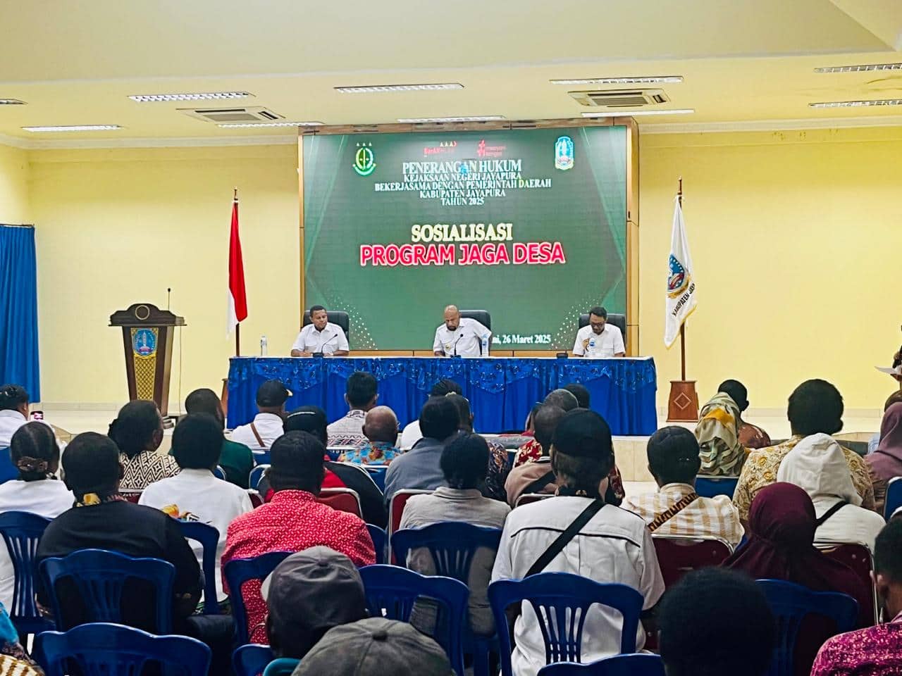 Ilustrasi berita JAYAPURA: Bupati Jayapura Yunus Wonda Ingatkan Kepala Kampung untuk Kelola Dana Desa Secara Bijak