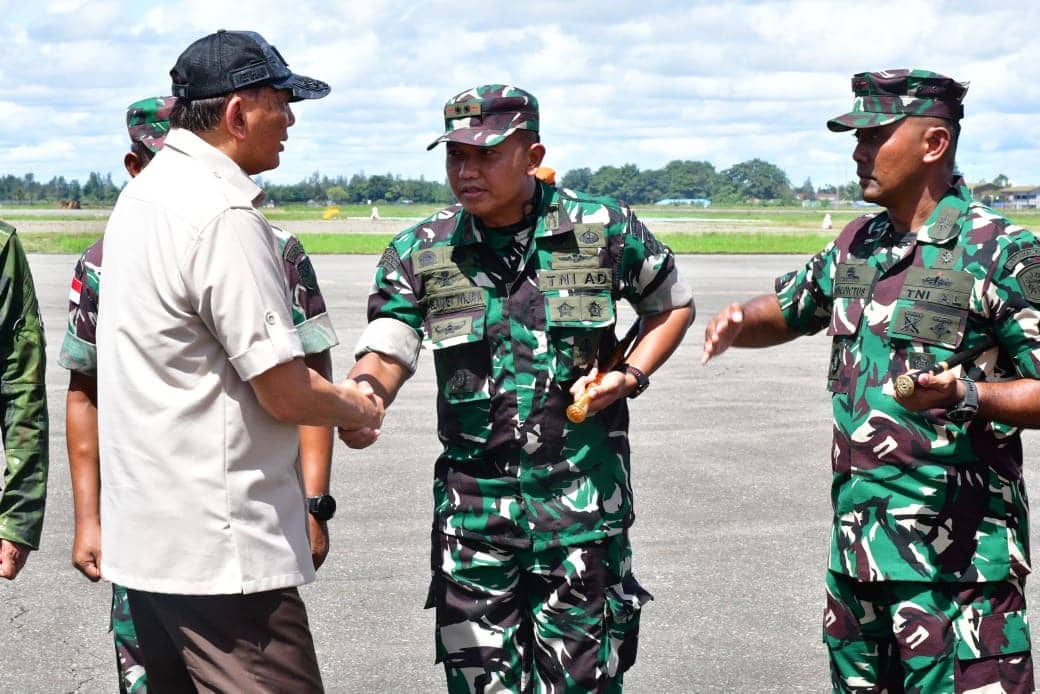 Ilustrasi berita Mimika: Transit di Timika, Menhan dan Menkeu RI Lakukan Kunker ke Kabupaten Nduga