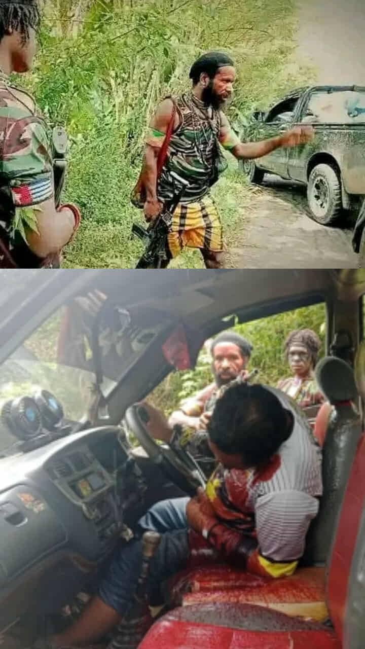 Ilustrasi berita Papua: Aibon Kogoya dan Pasukannya Kembali Lakukan Serangan di Jalan Trans Nabire