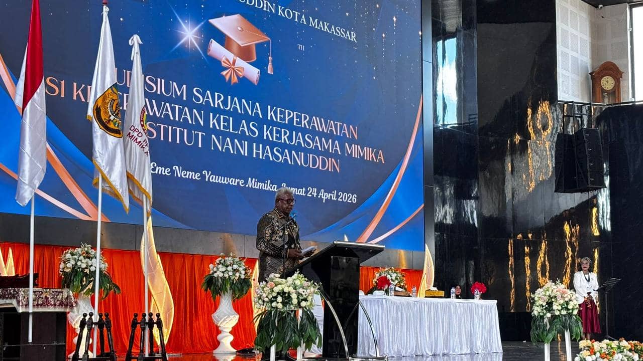 Ilustrasi berita Mimika: 66 Mahasiswa Institut Nani Hasanuddin Ikut Yudisium, Bupati Mimika Tekankan Pengabdian Nyata Kepada Masyarakat