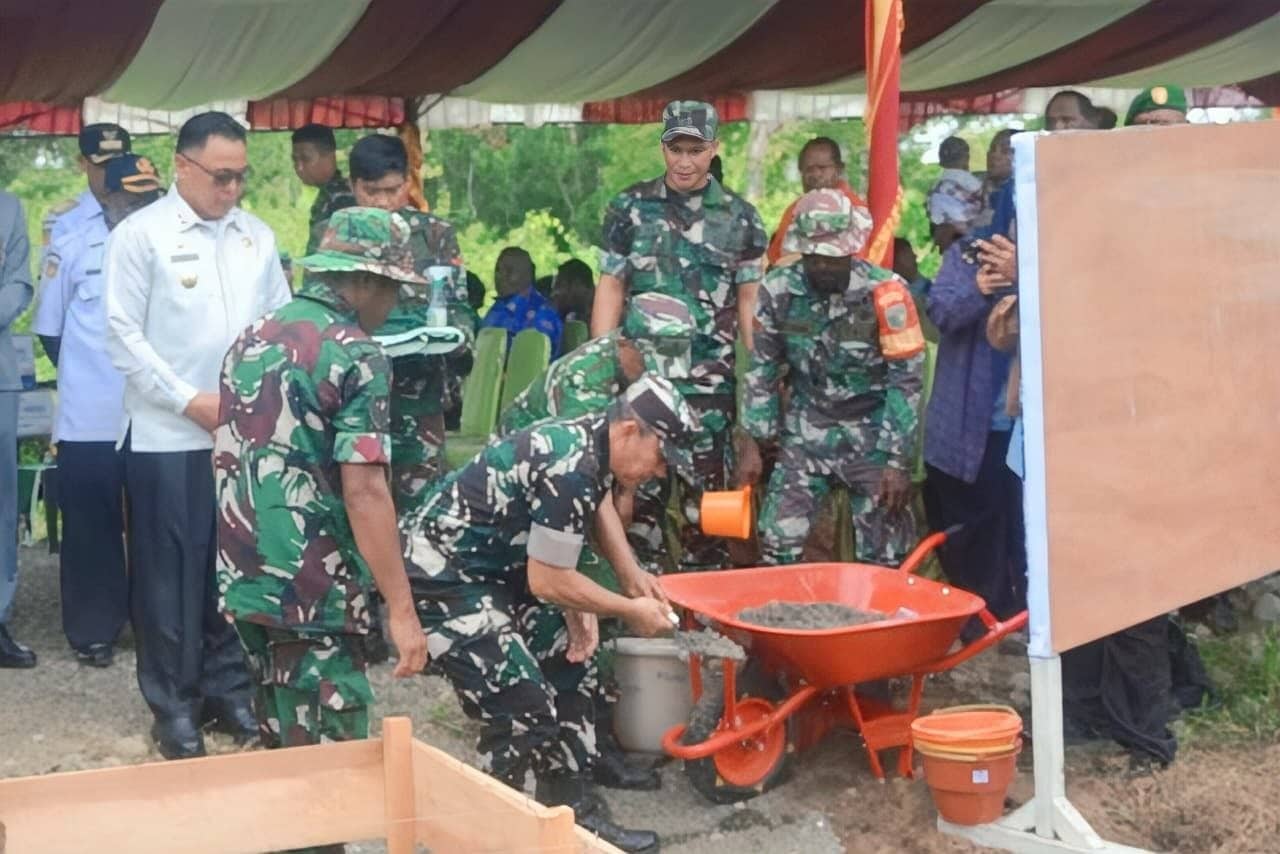 Ilustrasi berita Nasional: Ground Breaking Jembatan Perintis Garuda di Nabire, Buka Akses dan Dorong Ekonomi Papua Tengah