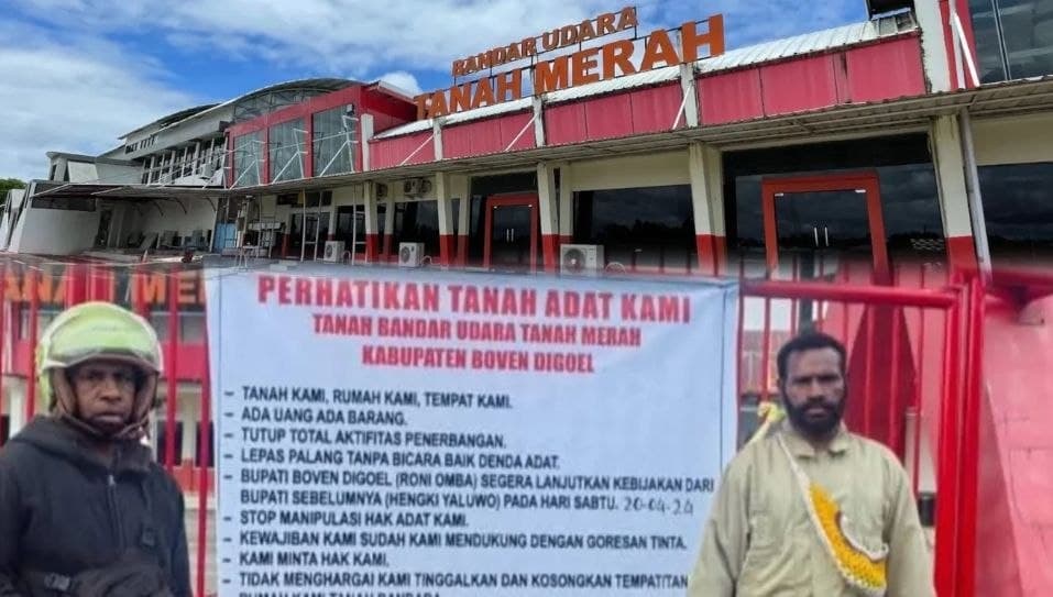 Ilustrasi berita NASIONAL: Tangani Pemalangan Bandara Tanah Merah, Pemkab dan DPRK Boven Digoel Koordinasi ke Pemerintah Pusat