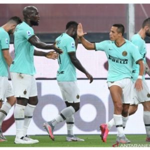 Dwigol Lukaku Bantu Inter Hancurkan Genoa Tiga Gol Tanpa Balas