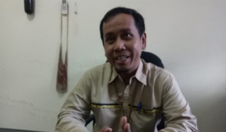 Kepala Cabang Bulog Timika Ariek Estyanto Indra Wibowo