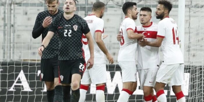 Hujan Enam Gol Warnai Laga  Turki vs Kroasia