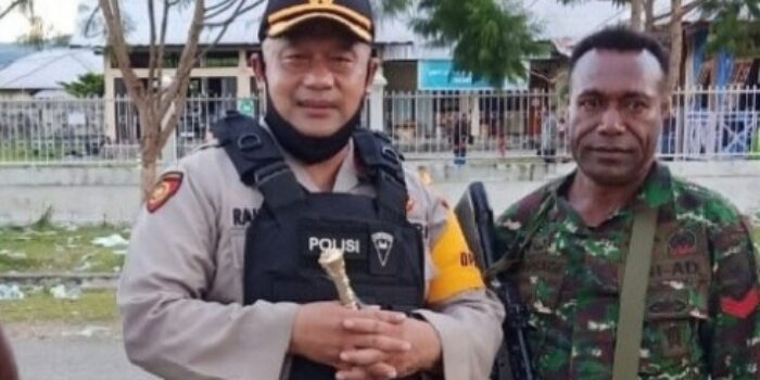Ricuh Pleno KPU Yalimo, Satu Anggota Polisi Dipanah