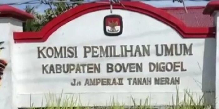 KPU Papua: 1.284 Surat Suara Rusak untuk Pilkada Boven Digul Diganti