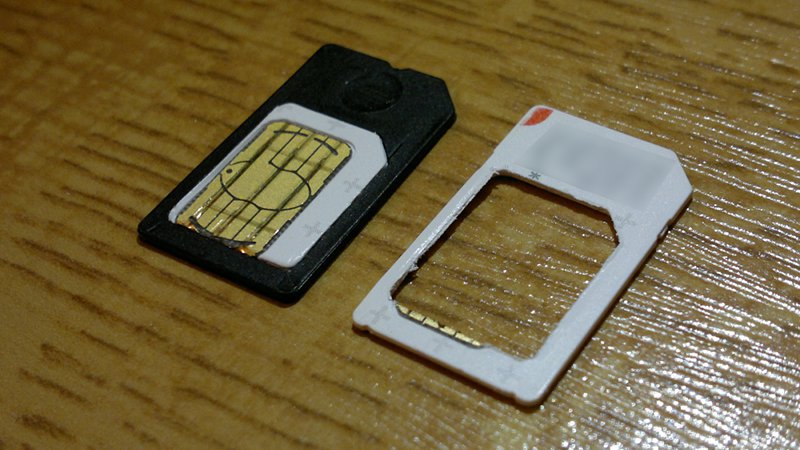 SIM Card Rusak