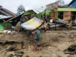 Kampung Uwibutu Paniai Dihantam Banjir Bandang, Dua Rumah Warga Hanyut