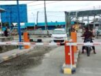 Portal Parkir Otomatis di Pasar Sentral Timika Sudah Terpasang