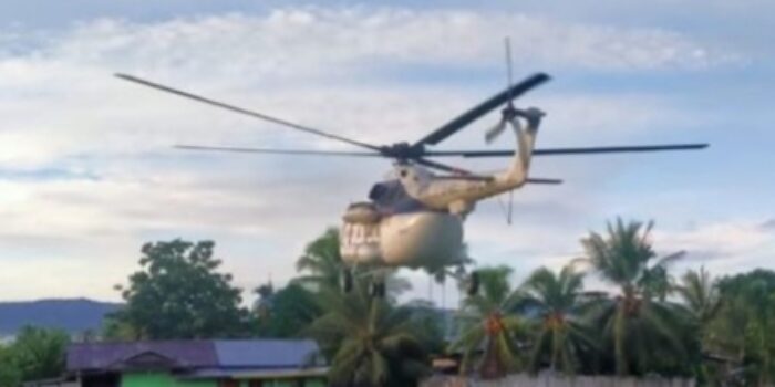 Sempat Mendarat Darurat, Helikopter Tujuan Timika yang Ditumpangi 10 Orang Terbang ke Doyo