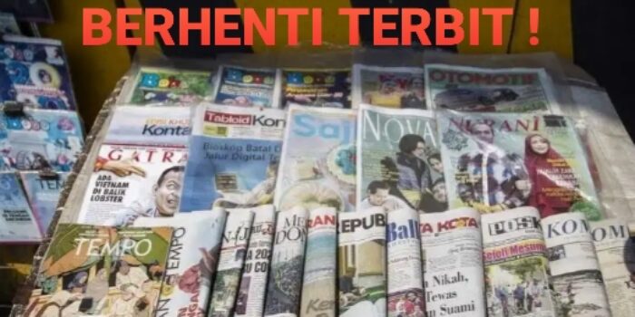 Digilas Zaman, Suara Pembaruan dan Koran Tempo Terpaksa Gulung Tikar, Inilah Daftar Media di Indonesia yang  Ditutup
