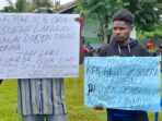 Sekelompok Mahasiswa Papua Tolak Calon Rektor Unmus dari Non OAP