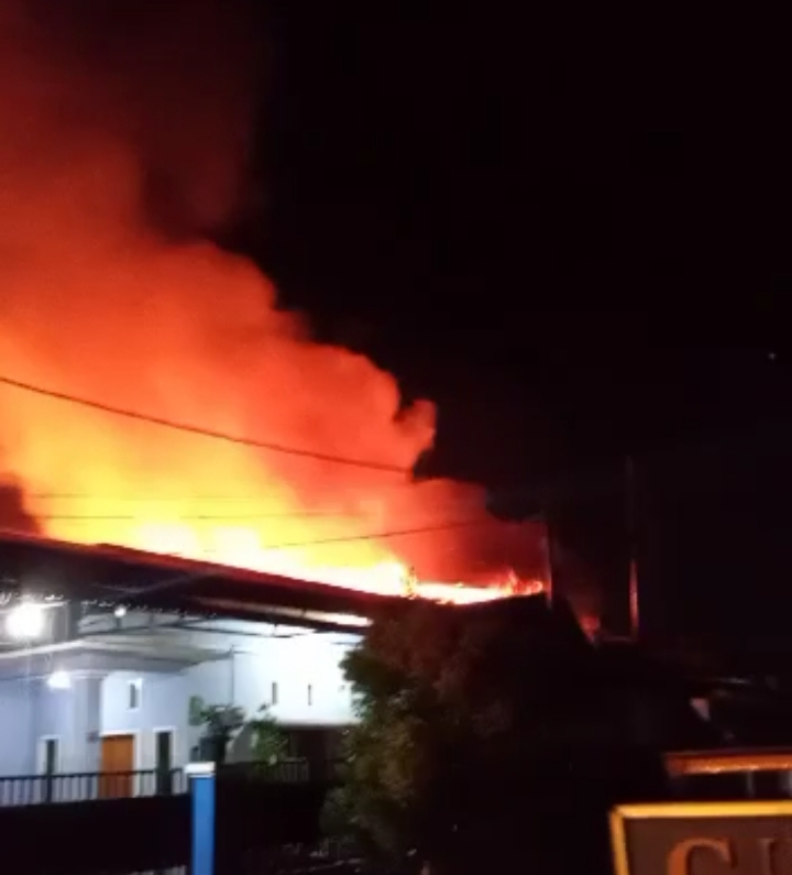 Kebakaran di Perumnas 1 Waena Jayapura