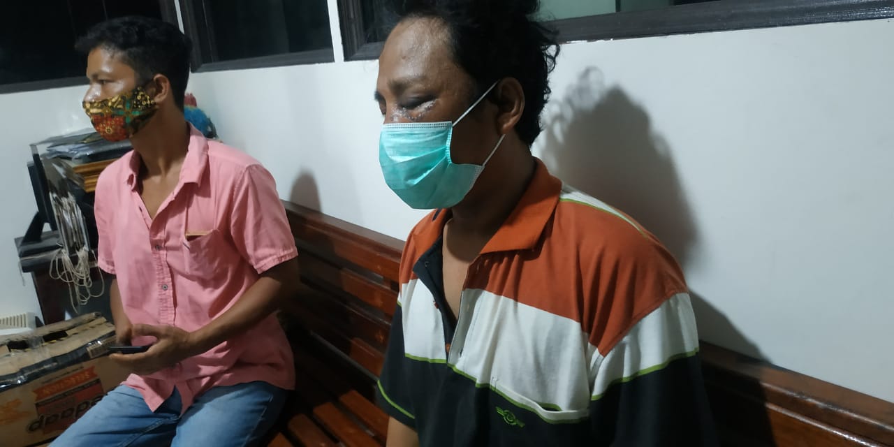 Korban pelaku penganiayaan di jln Hasanuddin Timika
