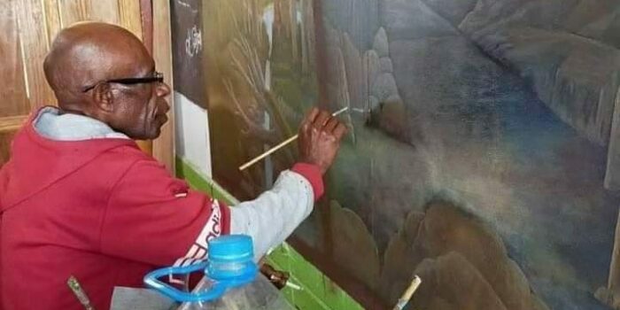 Yohanes Wonaipai Nawipa, Alumni SD YPPK Kokonao Mimika Kini Jadi Legenda Pelukis Senior Meepago