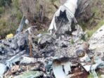 Teroris KKB Ambil Senjata dari Puing Helikopter Jatuh di Pegmin yang Ditumpangi 12 Anggota TNI