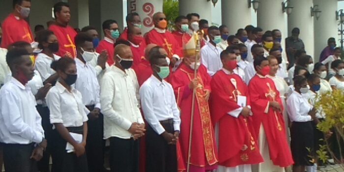 Teroris Sudah Masuk Merauke, Uskup Agung Mgr Mandagi Seruhkan Umat Katolik Jangan Takut