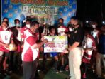 Tim Rajawali Kawinkan Gelar Juara Turnamen Bola Voli Kapolres Merauke Cup 2021