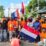 Fans Belanda Kabupaten Mimika bagi gratis masker