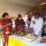 Pemotongan Kue Panca Windu oleh Pastor Pius Banda Pr didampingi Bupati Merauke