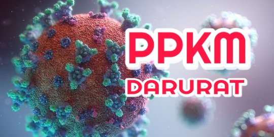 PPKM Darurat akibat virus corona