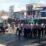 Aparat keamanan membubarkan secara paksa aksi demo yang dilakukan KNPB di Waena dan Abepura, Kota Jayapura, Senin (16/8)