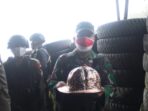 Helm tembaga pemberian PTFI