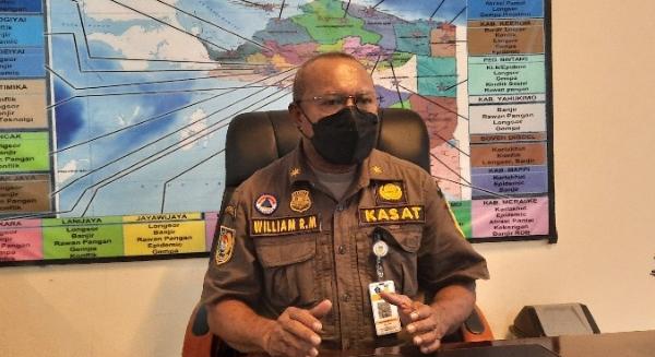 Ketua Harian Satgas Pencegahan dan Penanganan COVID 19 Provinsi Papua Welliam R. Manderi