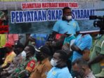 Antisipasi Dana BLT Untuk Mabuk-mabukan, Kadistrik Mikteng Bersama 5 Kepala Kampung Deklarasi Tolak Miras