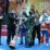 Bupati Merauke membuka pertandingan Wushu dengan menabuh Tifa