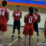 Pelatih tim basket putri Bali, Muflih Farhan (tengah) memberikan instruksi kepada para pemainnya