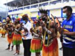 Tadi Pagi, Kontingen Resmi Pertama dari 6 Provinsi Peserta PON Papua Dapat Sambutan Spesial